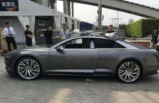 全球首台奥迪A9进港！不输阿斯顿马丁，内饰如同飞机头等舱