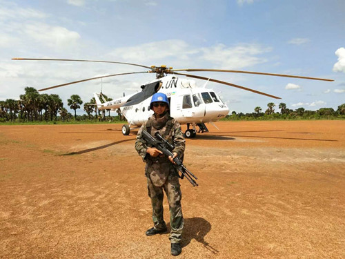 “维和勇士”梁华北：在战火中托举和平希望