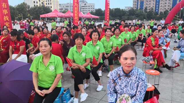 喜迎省运会 巾帼在行动