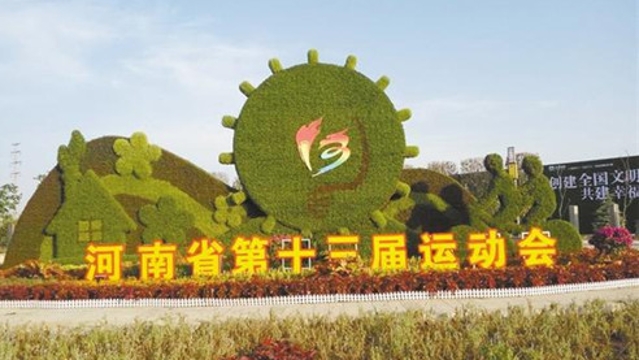 扮靓东新区 盛装迎省运