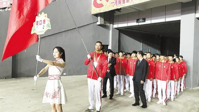 走出周口运动员的精气神