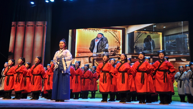 商水：“志智双扶” 文艺演出真情动人