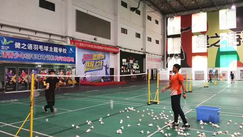 迎接省第七届残运会——周口代表队训练劲头足