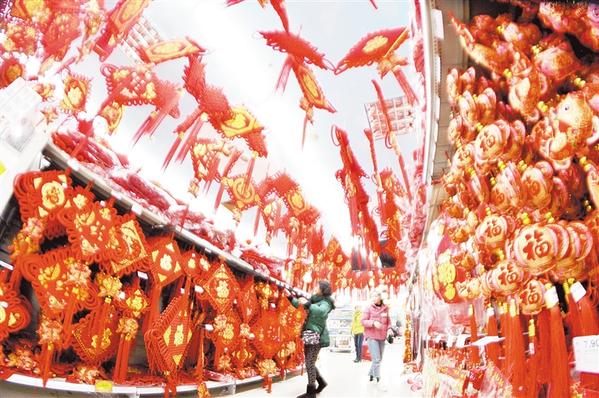 年货市场开启