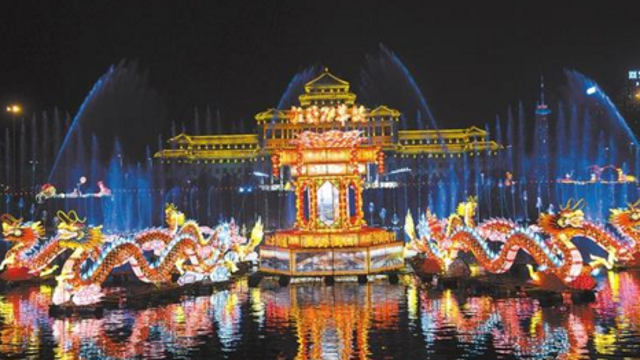 花灯闹元宵 周口亮起来