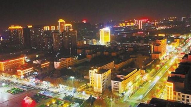 周口市中心城区夜景