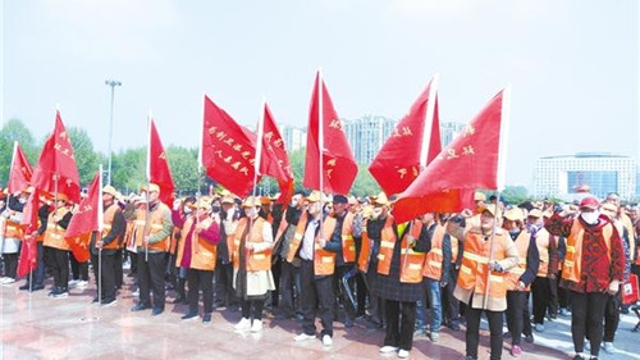 我为“创卫”添光彩