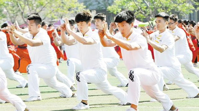 心意六合拳走进高校