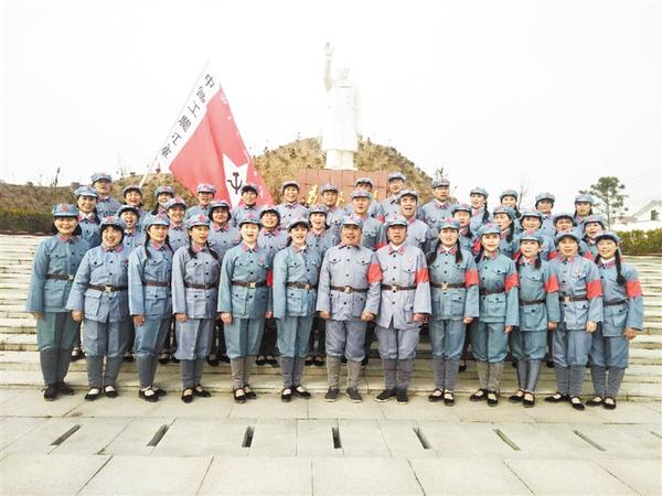 革命老区西华县：红歌响彻大街小巷