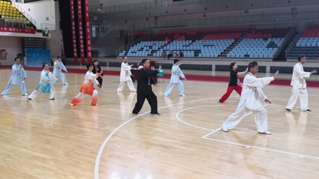 周口太极拳比赛收官