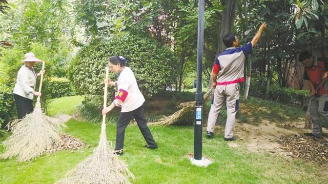 清洁家园 助力“创卫”