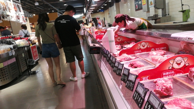 猪肉价格上涨 周口市民两招应对