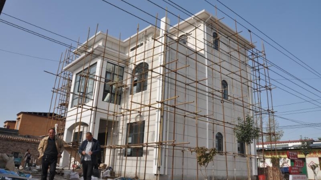 新式别墅亮相农村