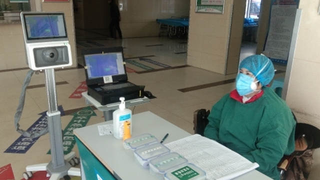 医用红外热像仪亮相医院