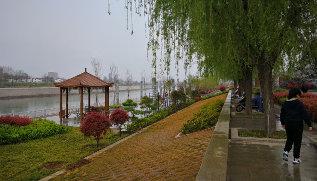 沙颖河畔美如画