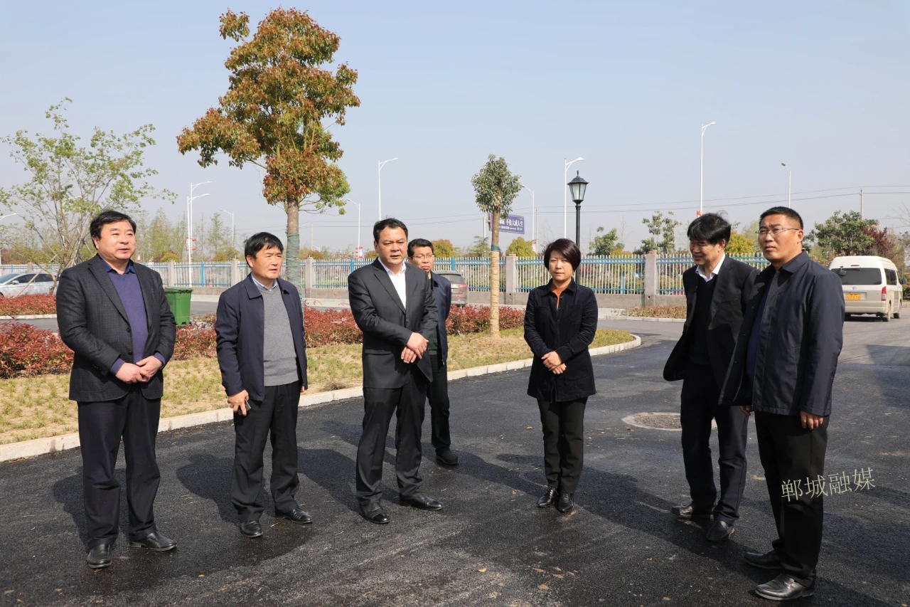 郸城:李全林指导市工程基础设施建设工作
