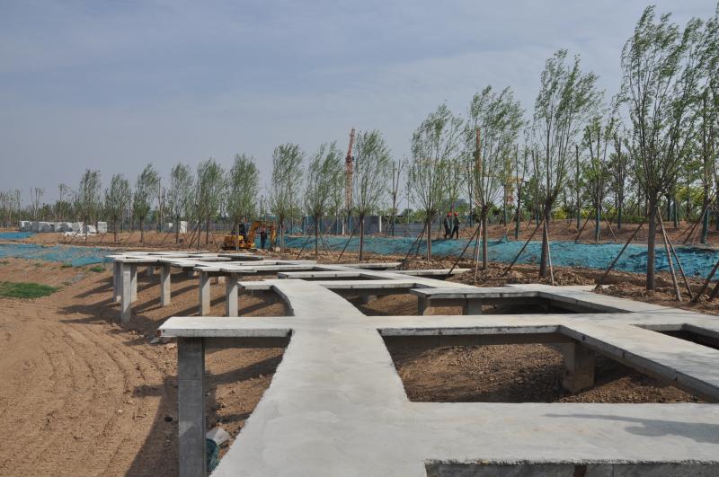 周口市中心城区水系综合治理建设正加紧施工作业