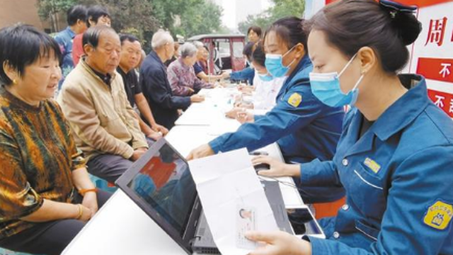 义诊服务进社区