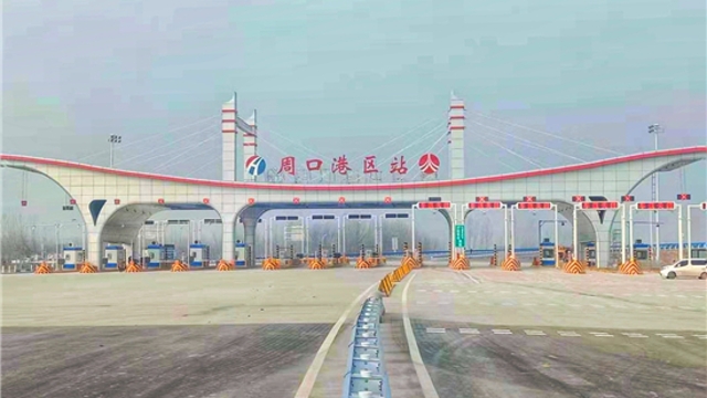周口：大广高速港区互通立交工程将于本月底建成投入使用