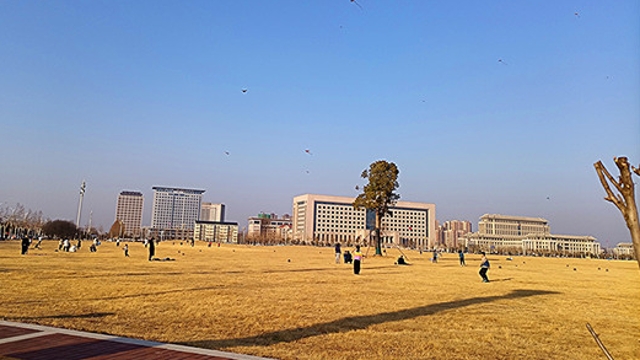 春风送暖放纸鸢