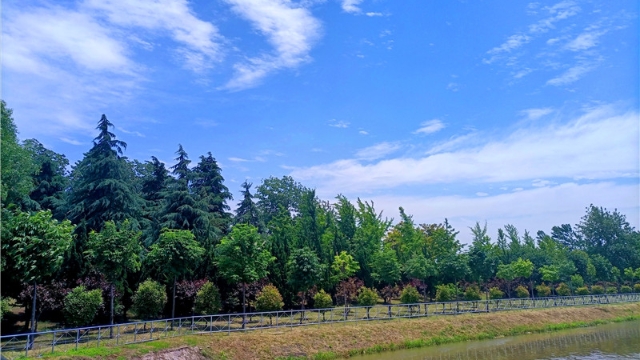 周口：天蓝水碧好风光