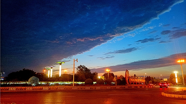 周口：三川夜幕别样美