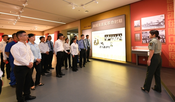 周口党建党史馆开馆 献礼建党百年