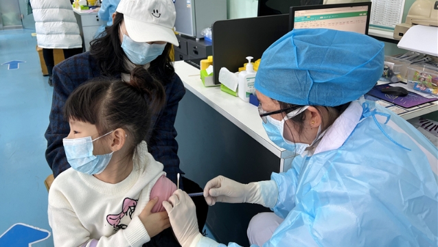我市有序开展3岁至11岁人群新冠疫苗接种工作