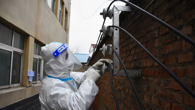 周口“绿色通道”保防疫用电