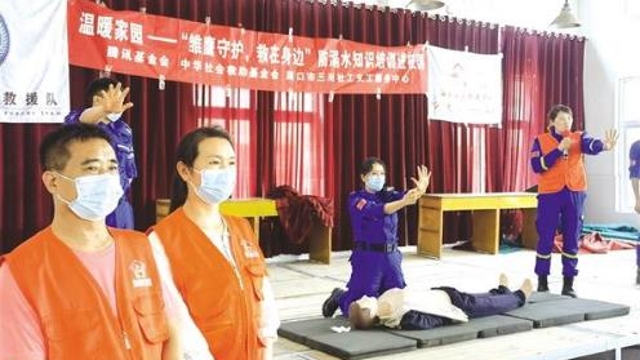 “雏鹰”守护 “救”在身边