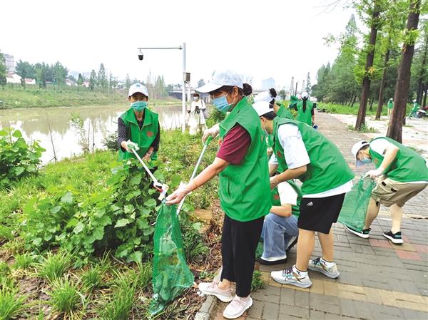 共建清洁美丽家园