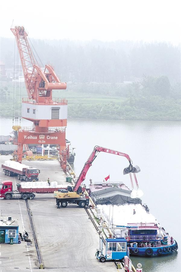 沙颍扬波两岸新