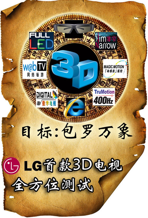 像Wii一样操作 LG首款3D电视全面测试 