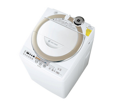 纯靠离子!夏普新概念洗衣机国外率先开卖