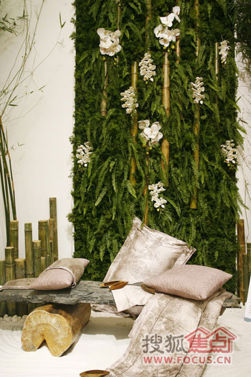 绿意盎然的展位 绿意盎然的展位