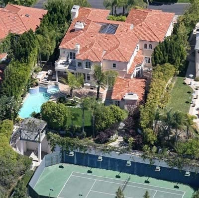 摇滚女星艾薇儿豪宅曝光