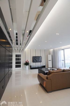 如此奢华却又如此省钱 工薪族装修简约时尚的让人羡慕