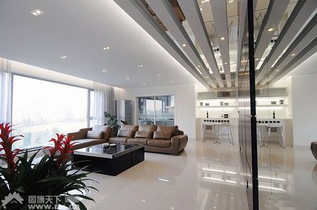 如此奢华却又如此省钱 工薪族装修简约时尚的让人羡慕