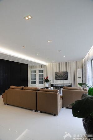 如此奢华却又如此省钱 工薪族装修简约时尚的让人羡慕