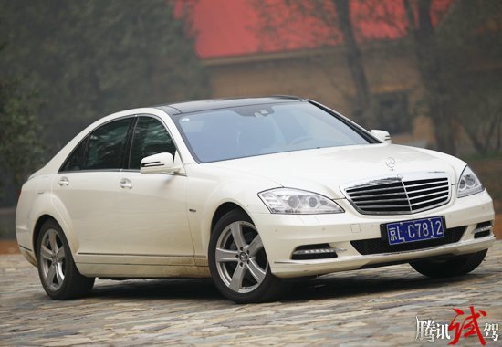 带头大哥 腾讯试驾奔驰S400 HYBRID