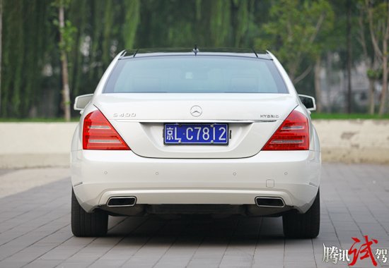 带头大哥 腾讯试驾奔驰S400 HYBRID