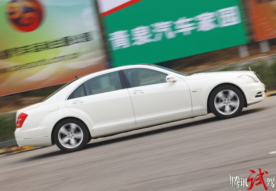 带头大哥 腾讯试驾奔驰S400 HYBRID