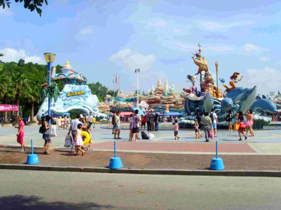 新浪旅游配图:长江水上世界 摄影:兰音琴韵