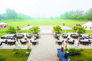 健一公馆户外草坪