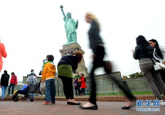 （国际）（1）纽约自由女神像重新开放