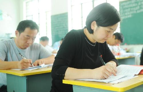 西华县聂堆镇举行两学一做学习教育-中华龙