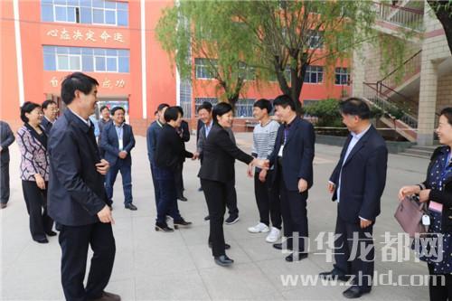 郸城县委书记罗文阁慰问高三备考师生